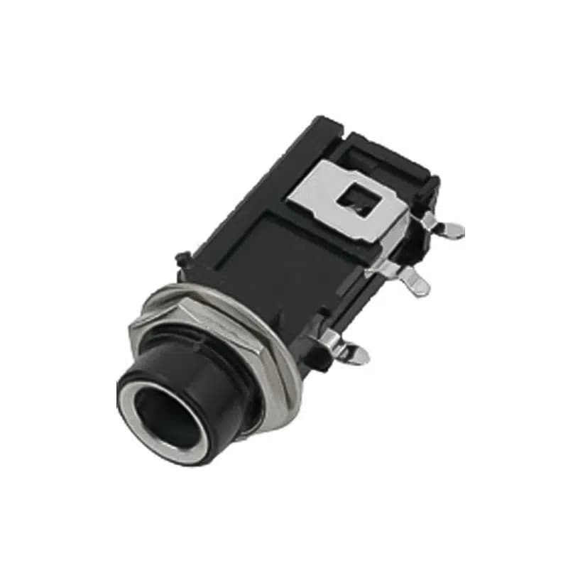 6.3 Mm Gitar Jack Stereo Yatay Şase ZE-1061 - Seyyar Elektronik