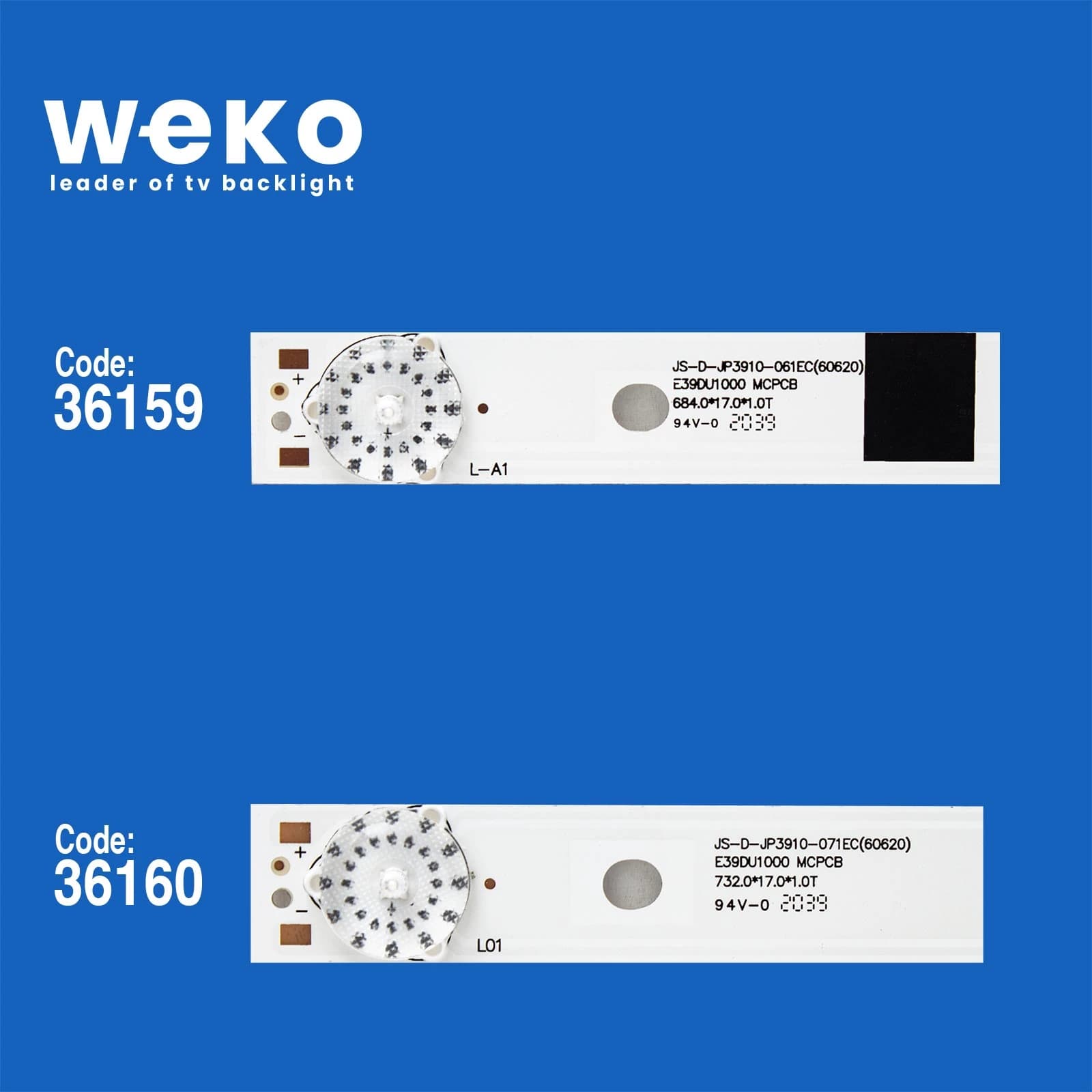 Akai AKTV401 42'' inç 3 Adet Tv Led Bar - küçük görsel 2