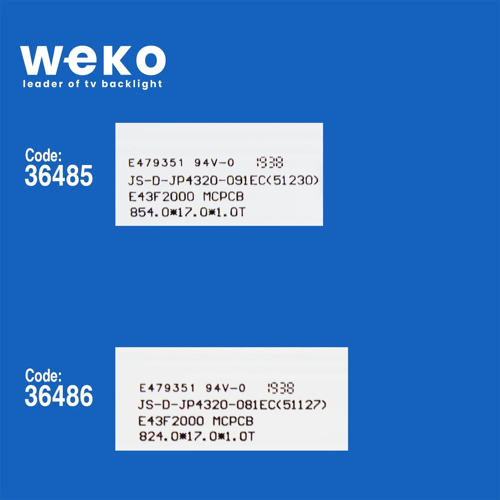 Akai AKTV432 43'' inç 3 Adet Tv Led Bar - küçük görsel 2