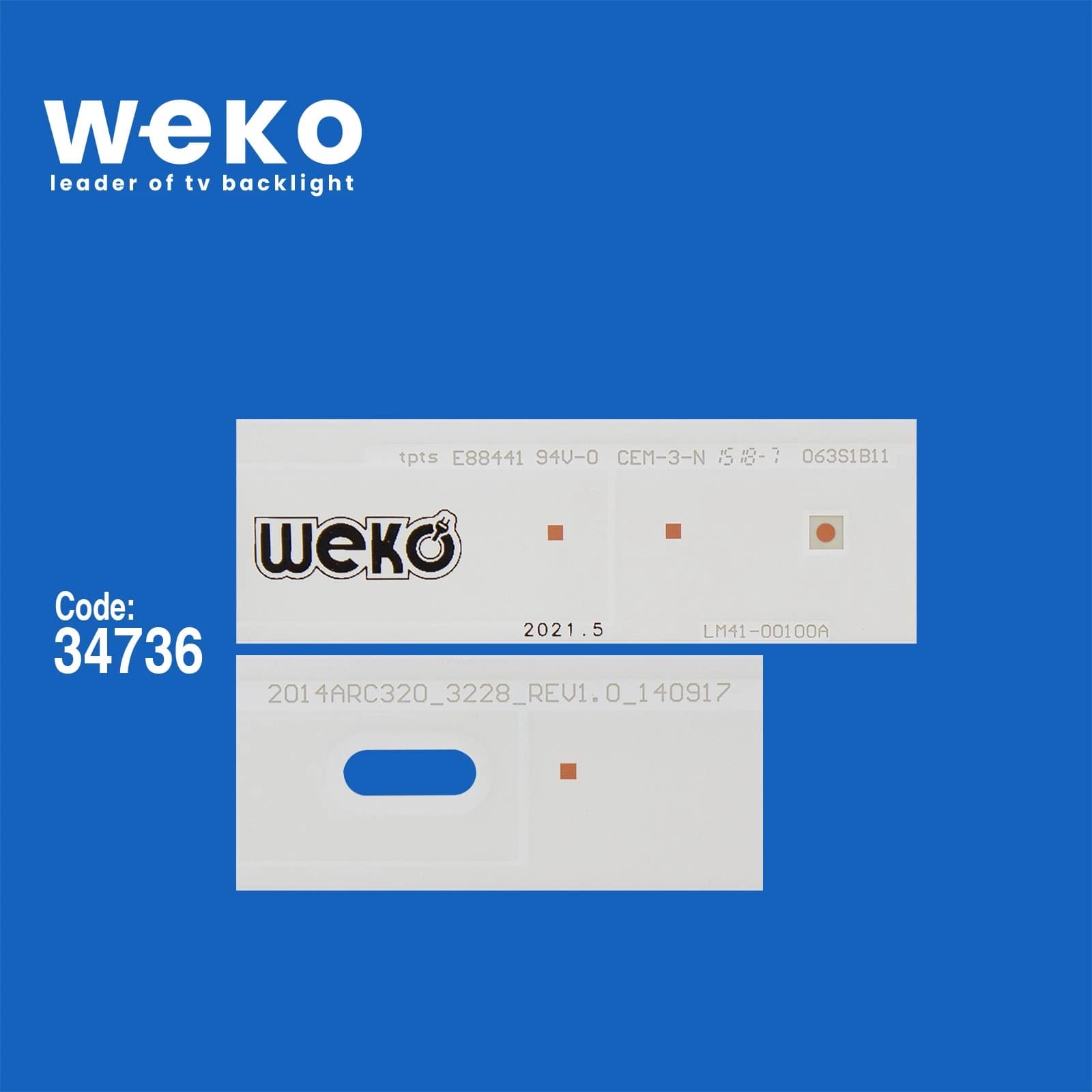 Altus AL32 LB M510 32'' inç 3 Adet Tv Led Bar - küçük görsel 2