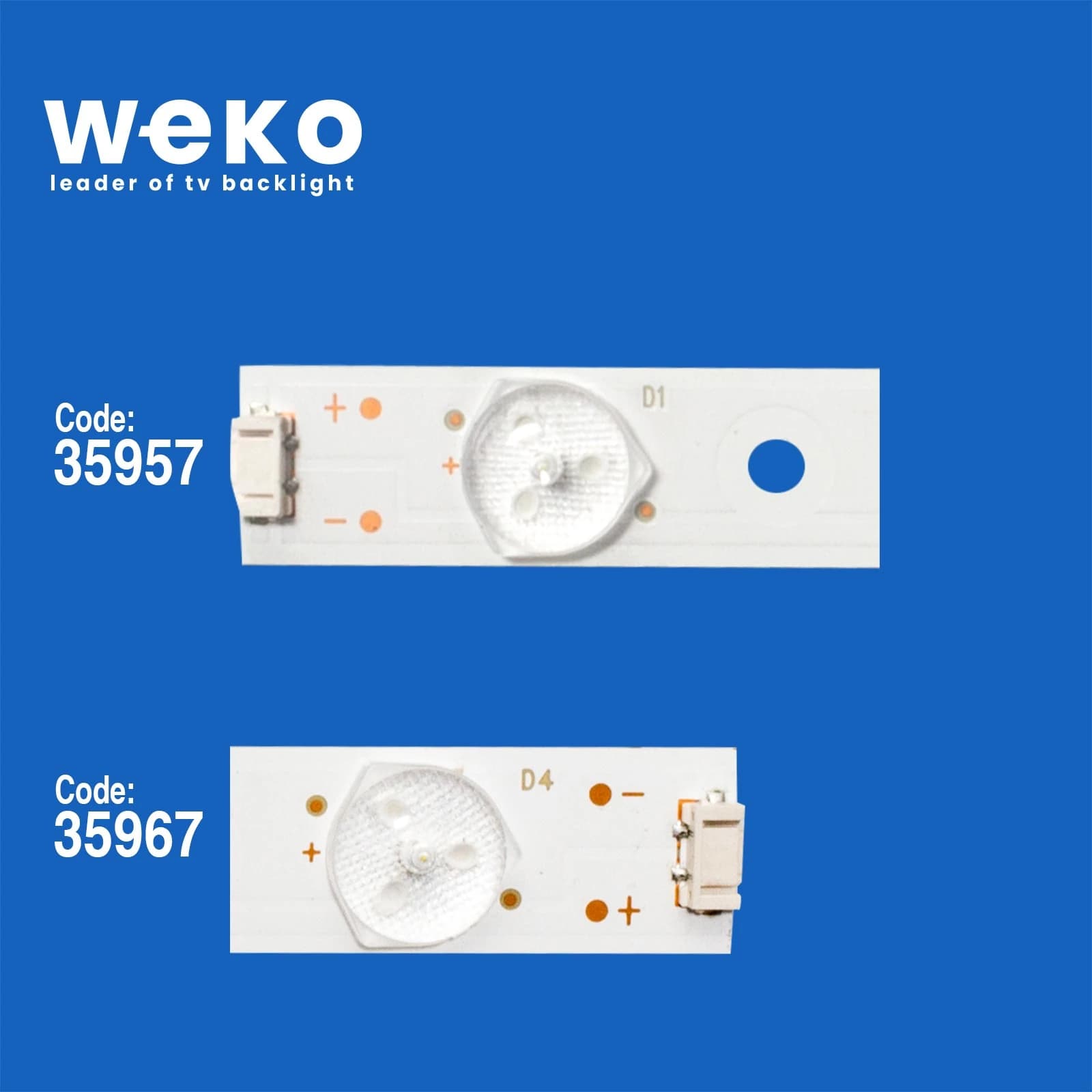 Altus Al43L 6725 4B 43'' inç 6 Adet Tv Led Bar - küçük görsel 3