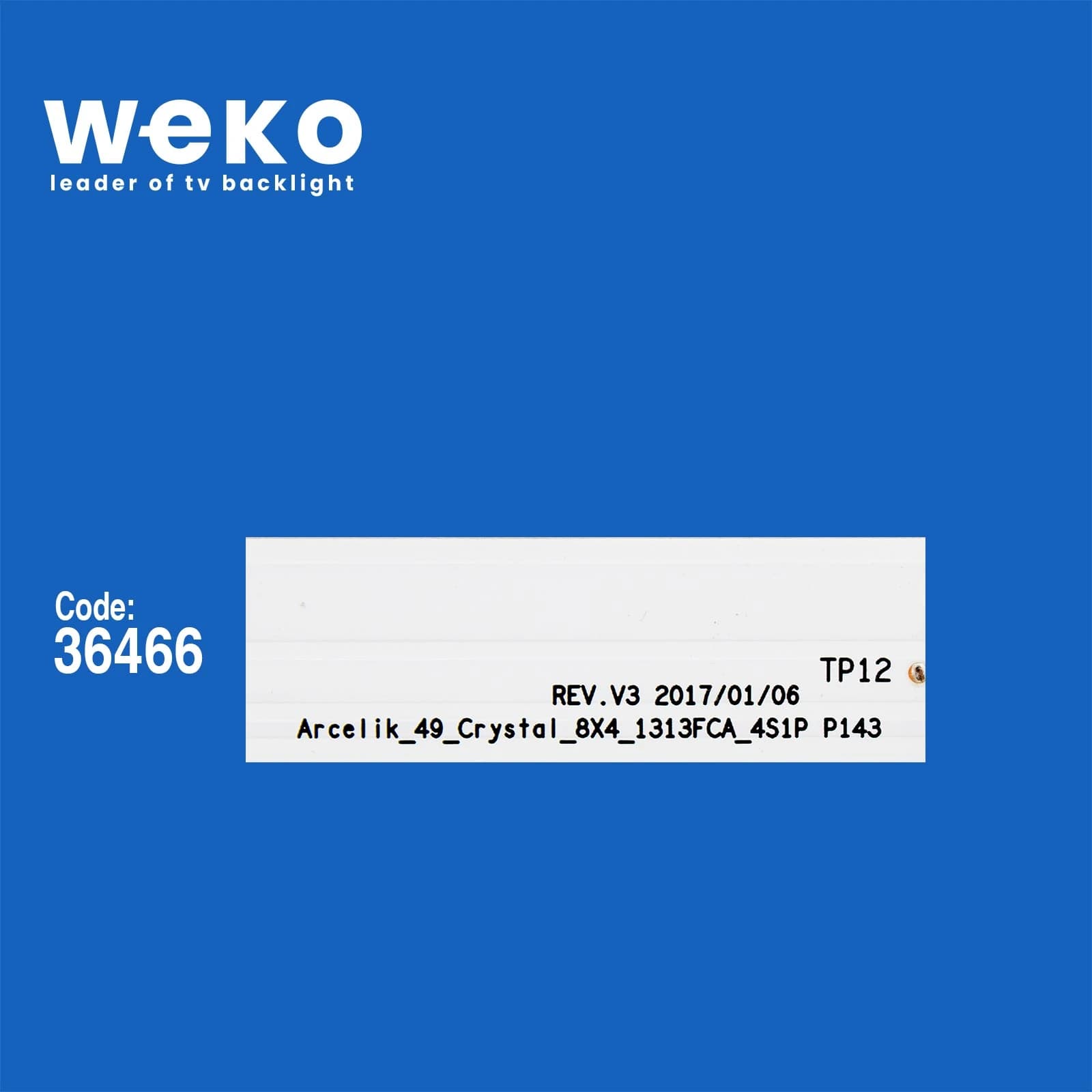 Altus AL49L 8850 5B SMART 49'' inç 8 Adet Tv Led Bar - küçük görsel 2