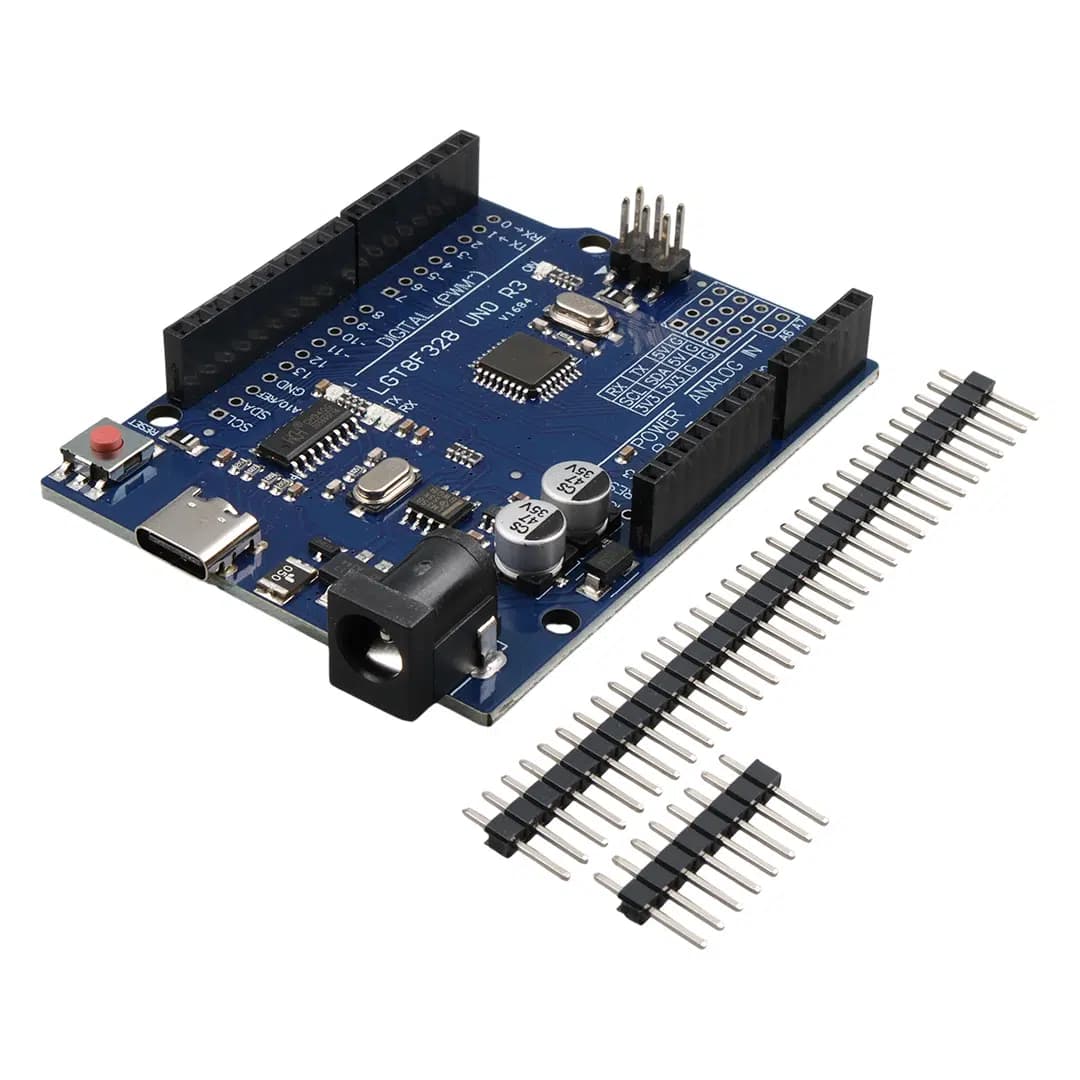 Arduino LGT8F328 UNO R3 USB-C Geliştirme Kartı - küçük görsel 2