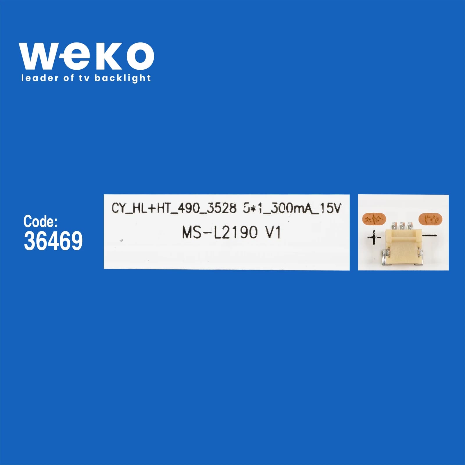 Arielli LED-50DN4T2 50'' inç 10 Adet Tv Led Bar - küçük görsel 2