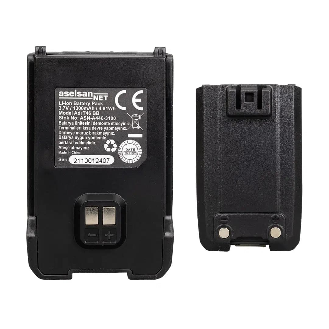 Aselsan ASN-A446T 1300 Mah Yedek Batarya - Seyyar Elektronik
