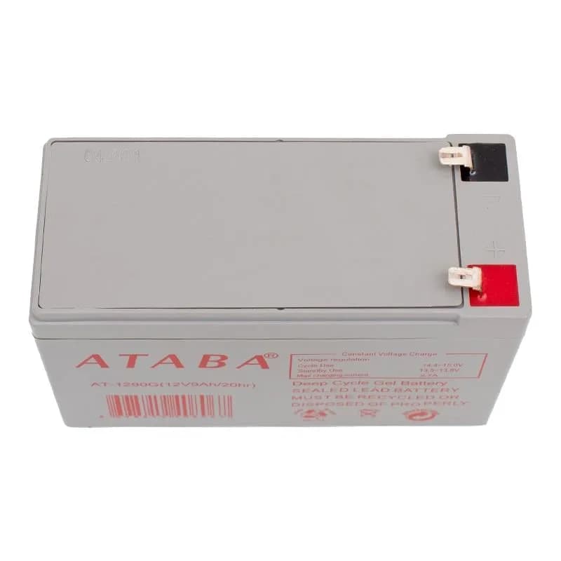 Ataba AT1290G 12 Volt 9 Amper Jel Akü - küçük görsel 3