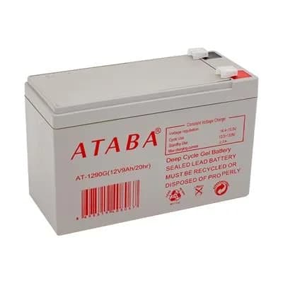 Ataba AT1290G 12 Volt 9 Amper Jel Akü - küçük görsel 5
