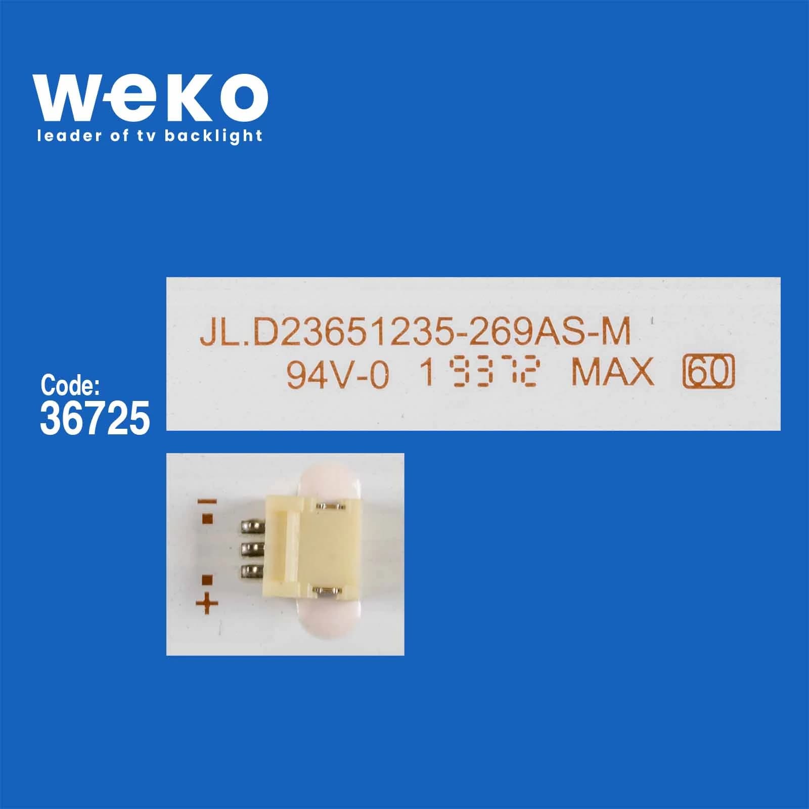 Awox AWX-6124ST 24'' inç 2 Adet Tv Led Bar - küçük görsel 2