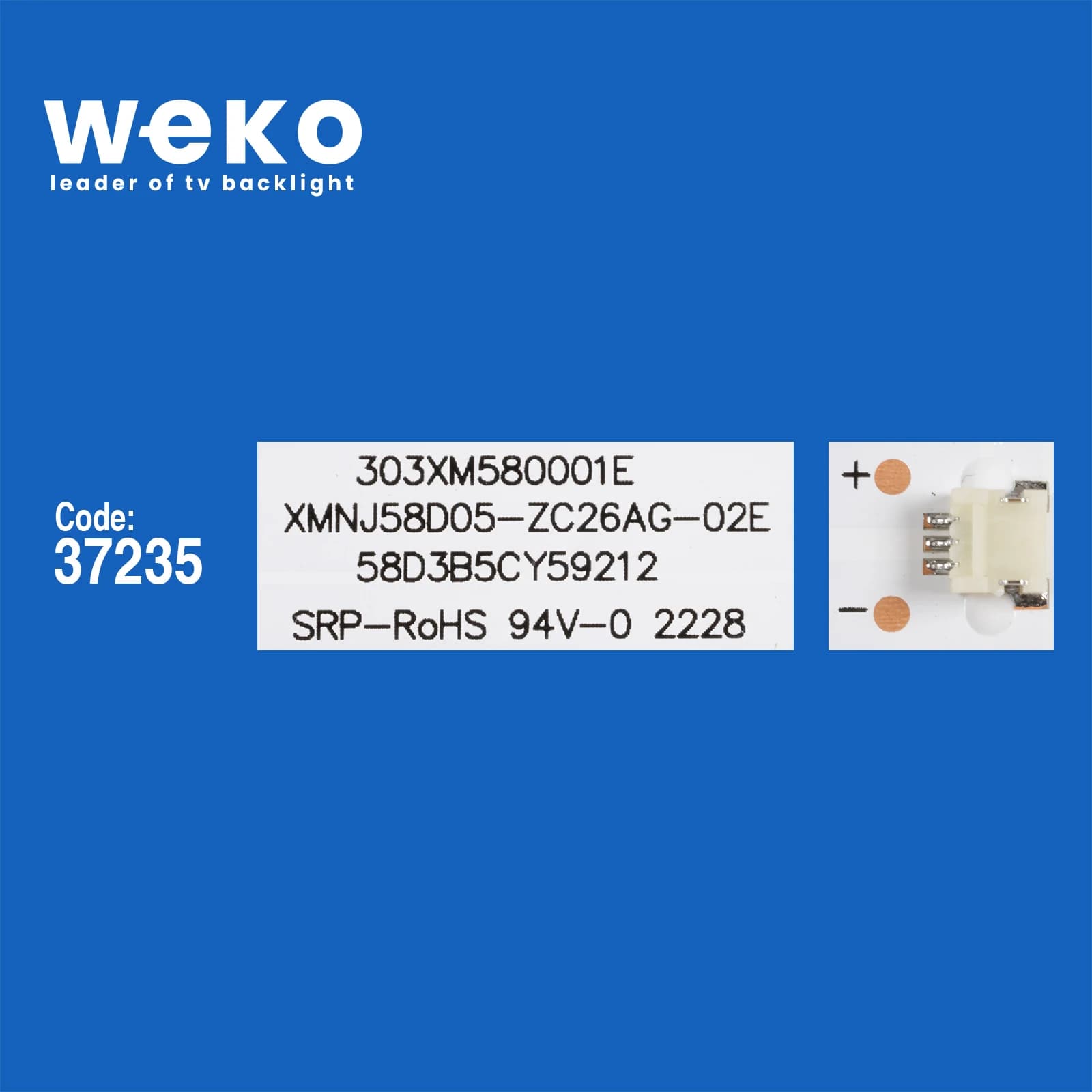 Awox B 205800S 58'' İnc 10 Adet Tv Led Bar - küçük görsel 2