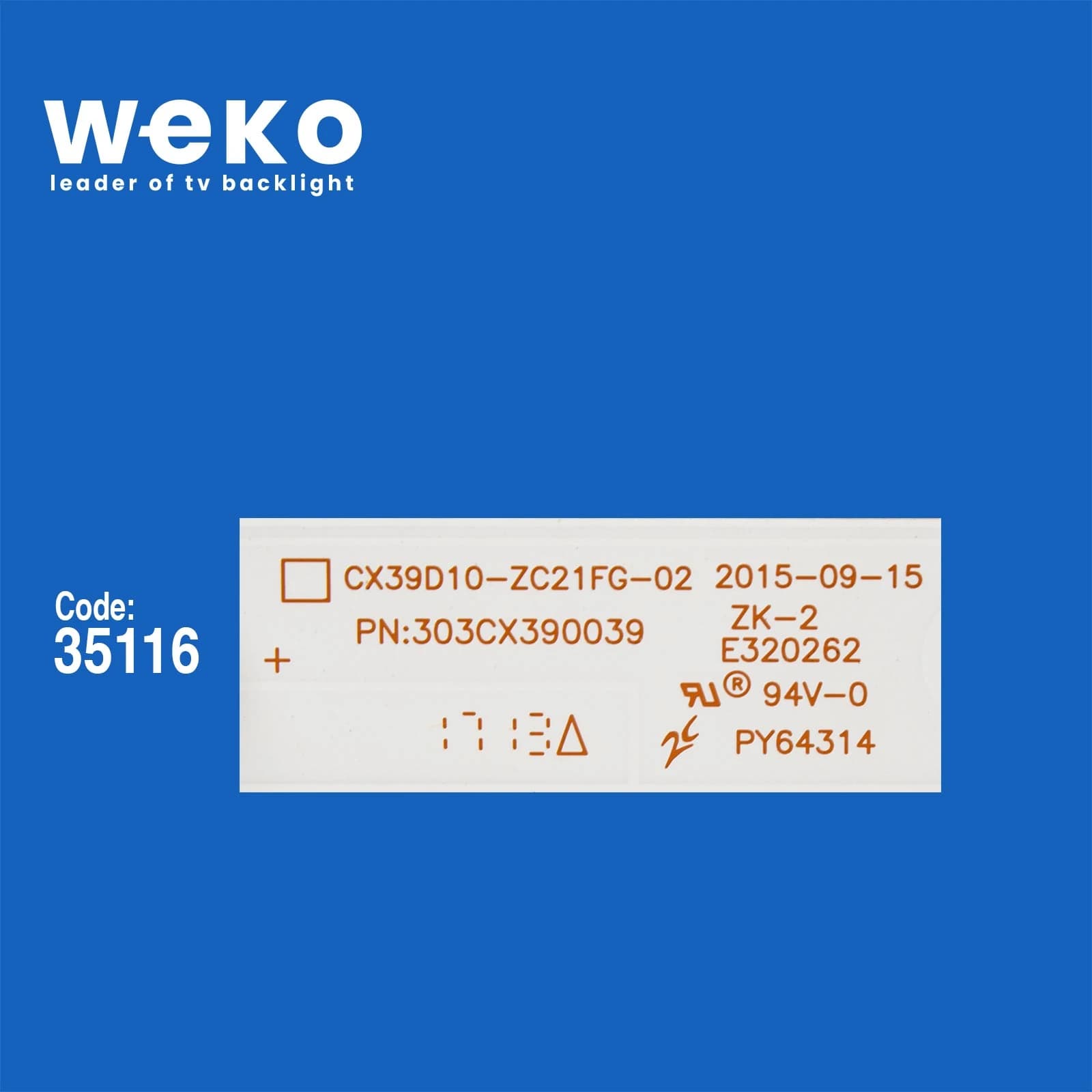 Axen AX039LD012-S2 39'' inç 4 Adet Tv Led Bar - küçük görsel 2