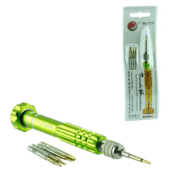 Baku BK-7275 Hassas 5 Uçlu Tornavida Seti - Seyyar Elektronik