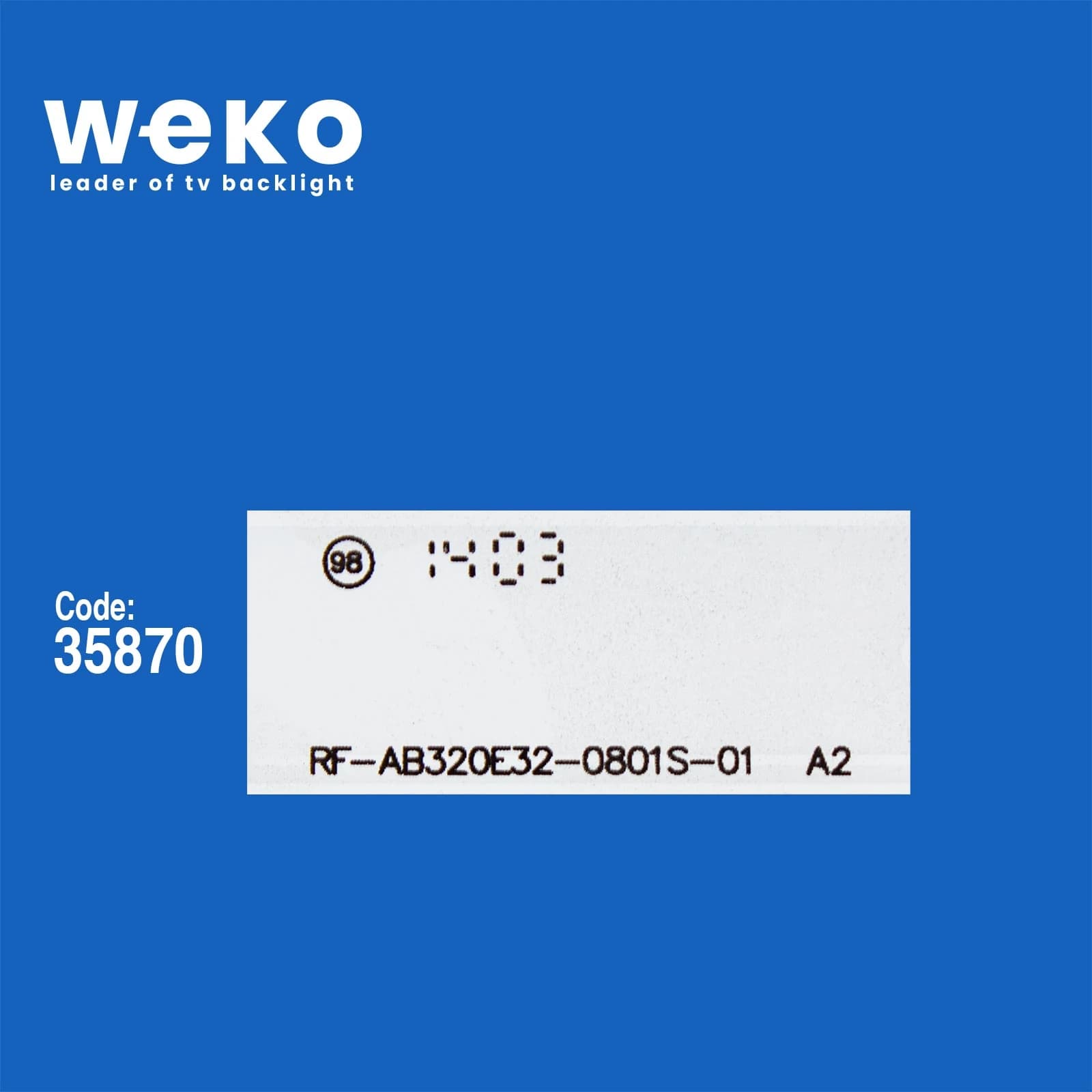 Bbk 32LEM-1003 / T2C 32'' inç 3 Adet Tv Led Bar - küçük görsel 2