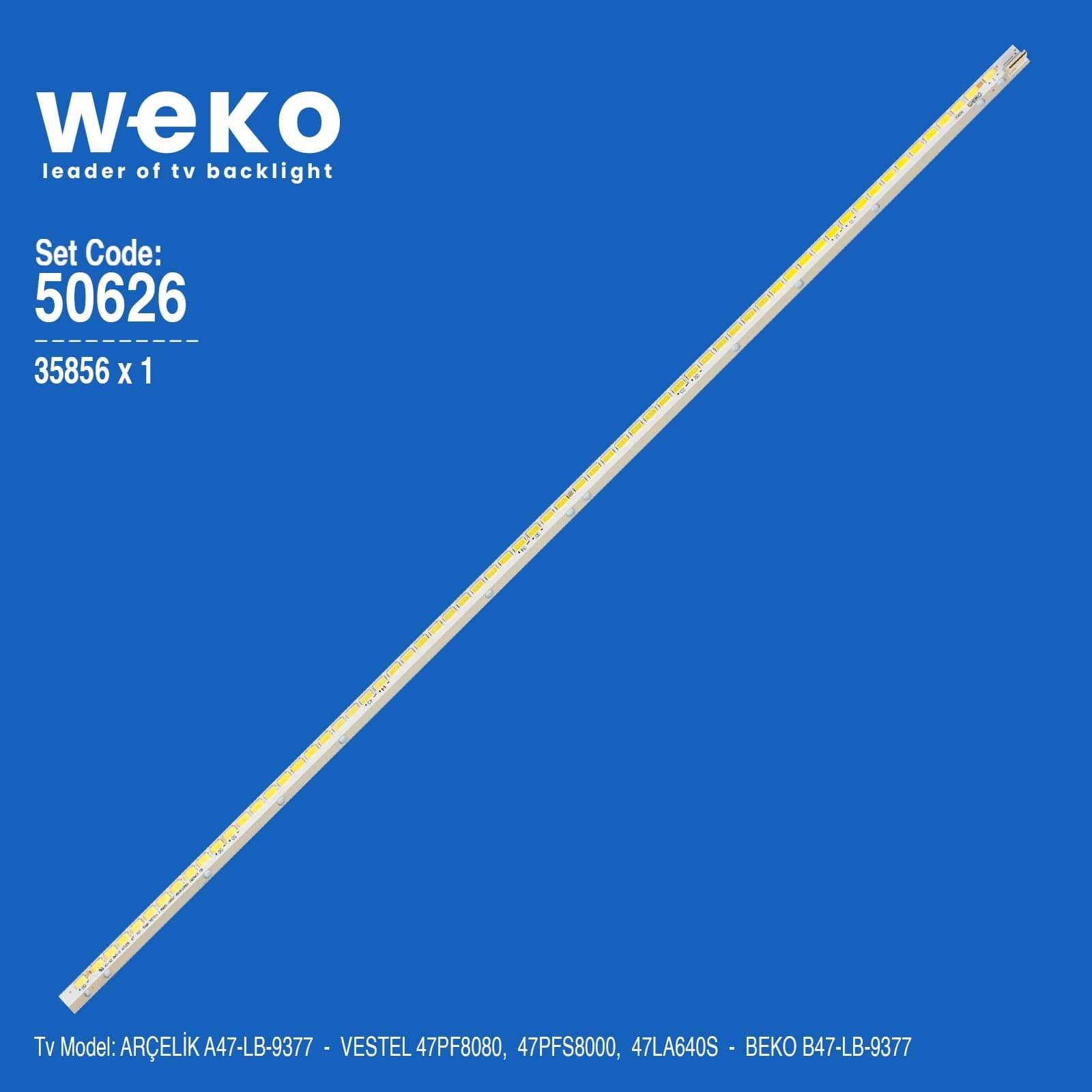 Beko B47-LB-9377 47'' inç 1 Adet Tv Led Bar - Seyyar Elektronik