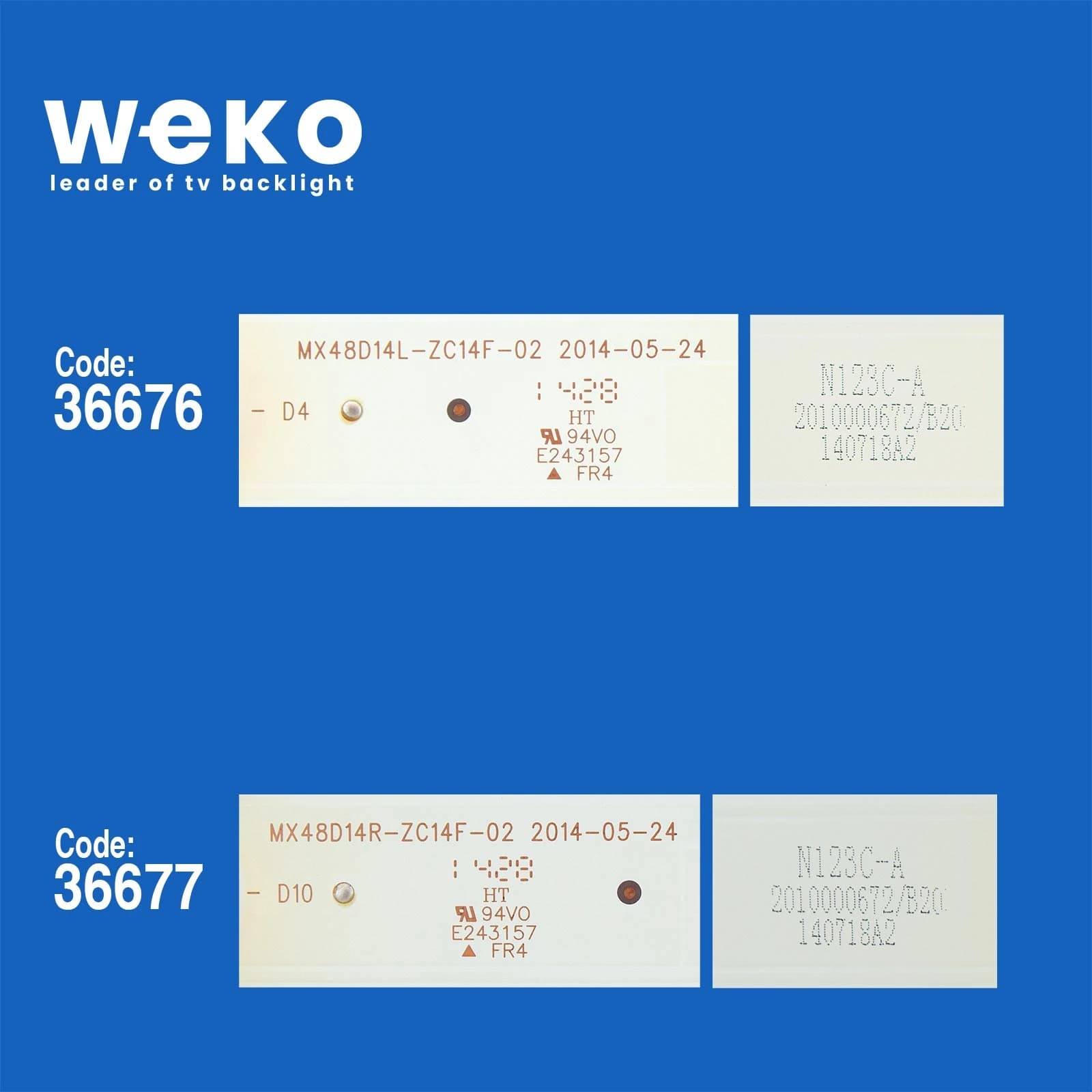 Blaupunkt BP4820FHD 48'' inç 8 Adet Tv Led Bar - küçük görsel 2