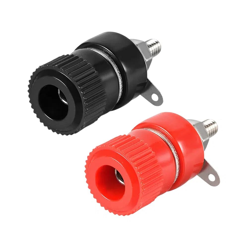 Born Klemens Fiş Şase Siyah-Kırmızı - Seyyar Elektronik