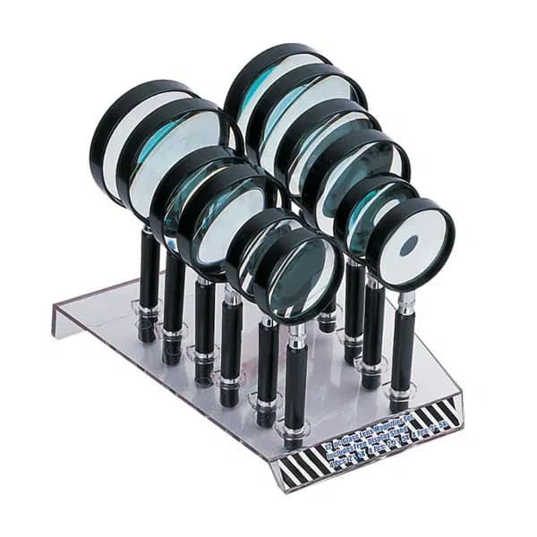 Class MG-12 12 Parçalı Profesyonel Cam Mercek Büyüteç Seti - Seyyar Elektronik