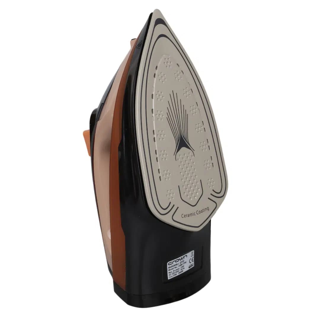 Crown CRW-7206 2200W Seramik Tabanlı Buharlı Ütü Rose - küçük görsel 4