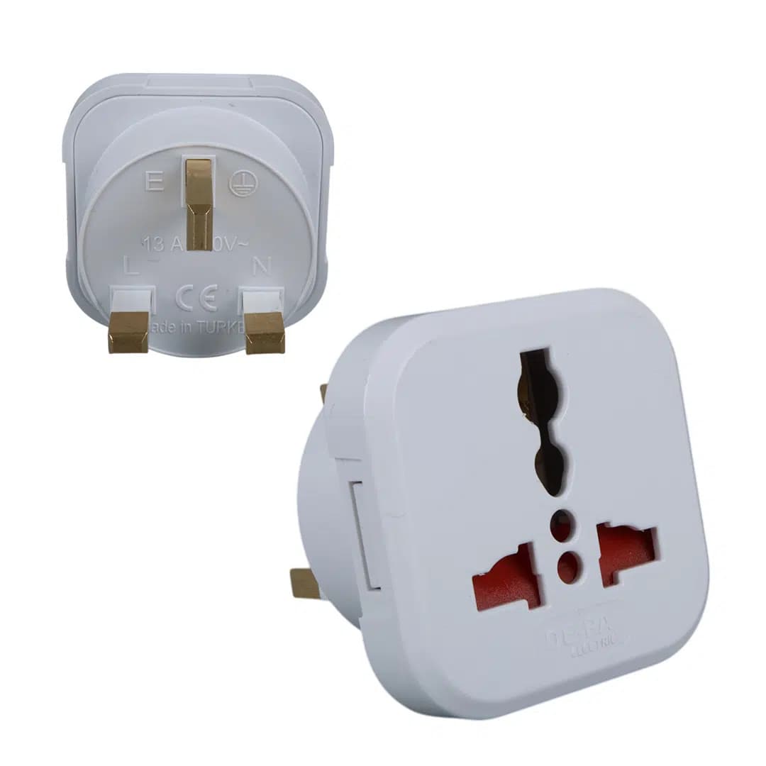 De-Pa 11008-UK İngiliz Fiş Tersi Çok Amaçlı Fiş - Seyyar Elektronik