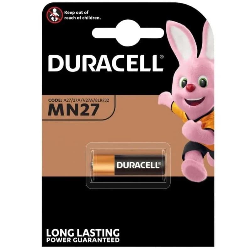 Duracell MN27 - 27A 12 Volt Pil - küçük görsel 2