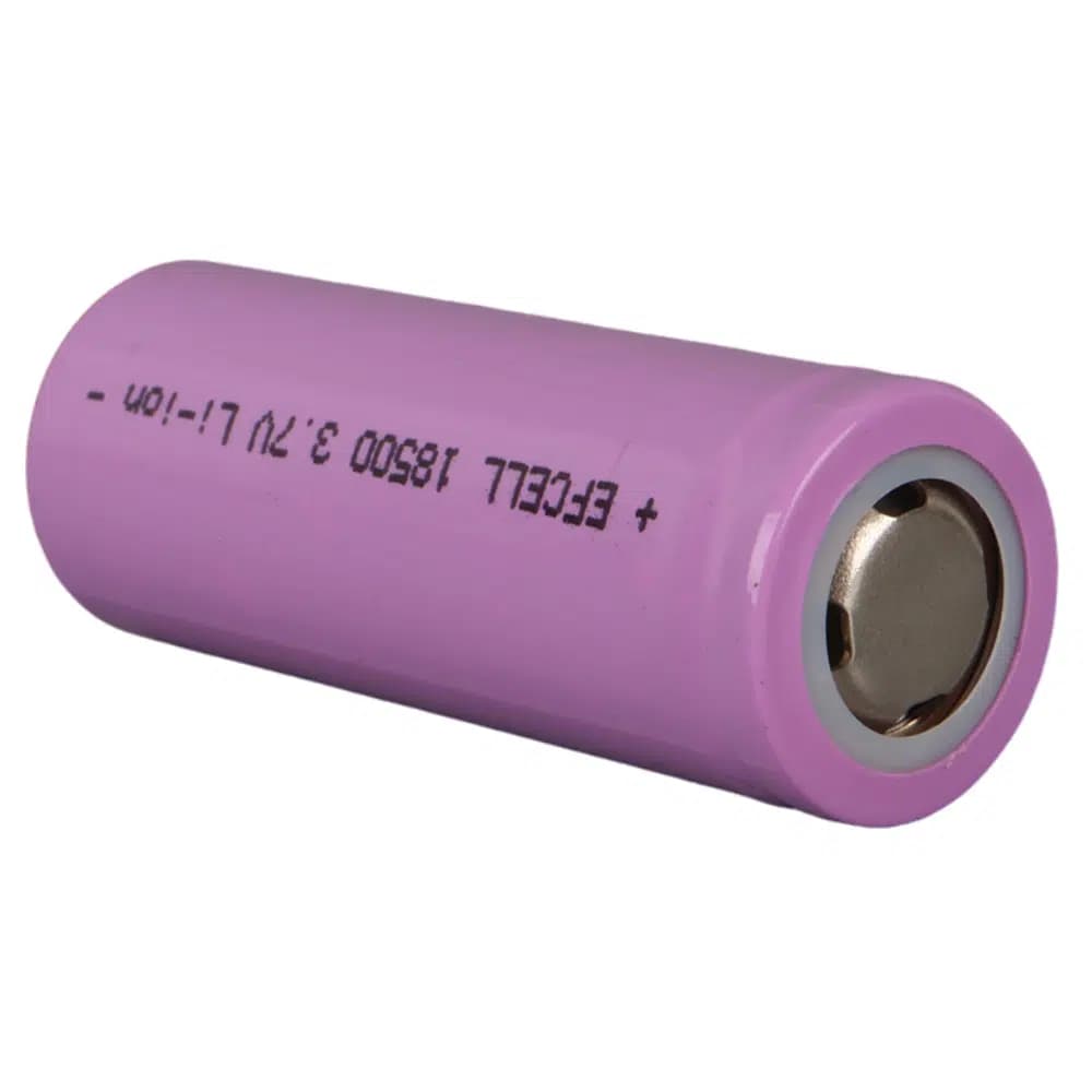 Efcell 3.7 Volt 1200 mAh Lityum 18500 Pil (Başlıksız) - küçük görsel 2