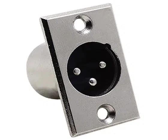 Canon CK115 XLR 3 Pin Erkek Şase Tipi Konnektör - Seyyar Elektronik