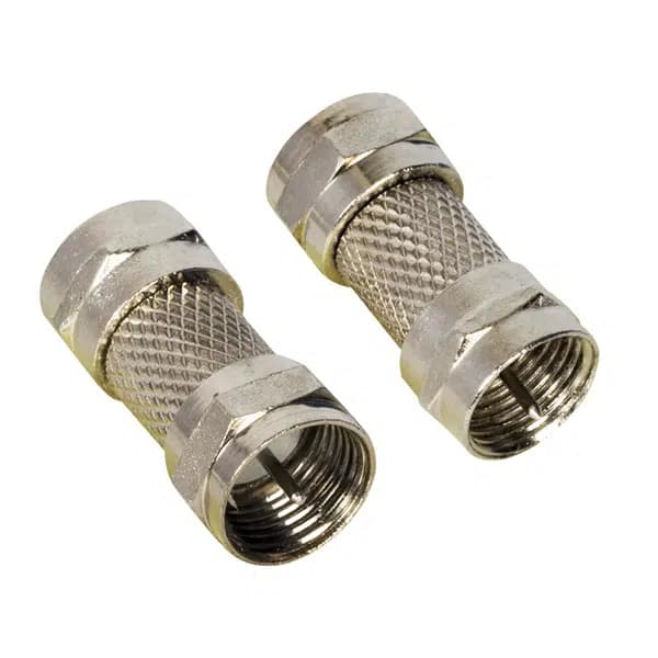 F Konnektör Erkek-Erkek Çevirmeli Konnektör - Seyyar Elektronik