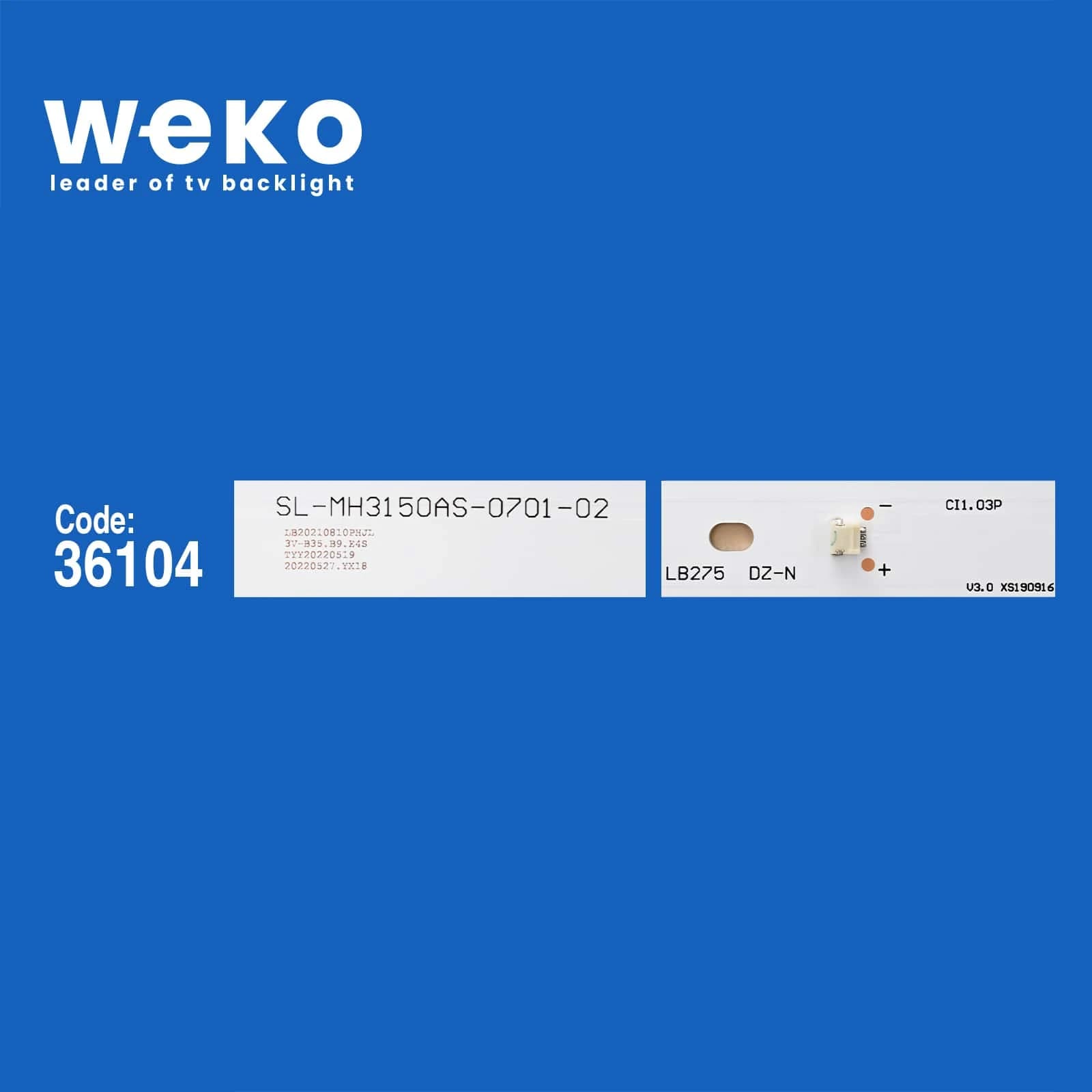 Fuego 32FG3203 32'' inç 3 Adet Tv Led Bar - küçük görsel 2