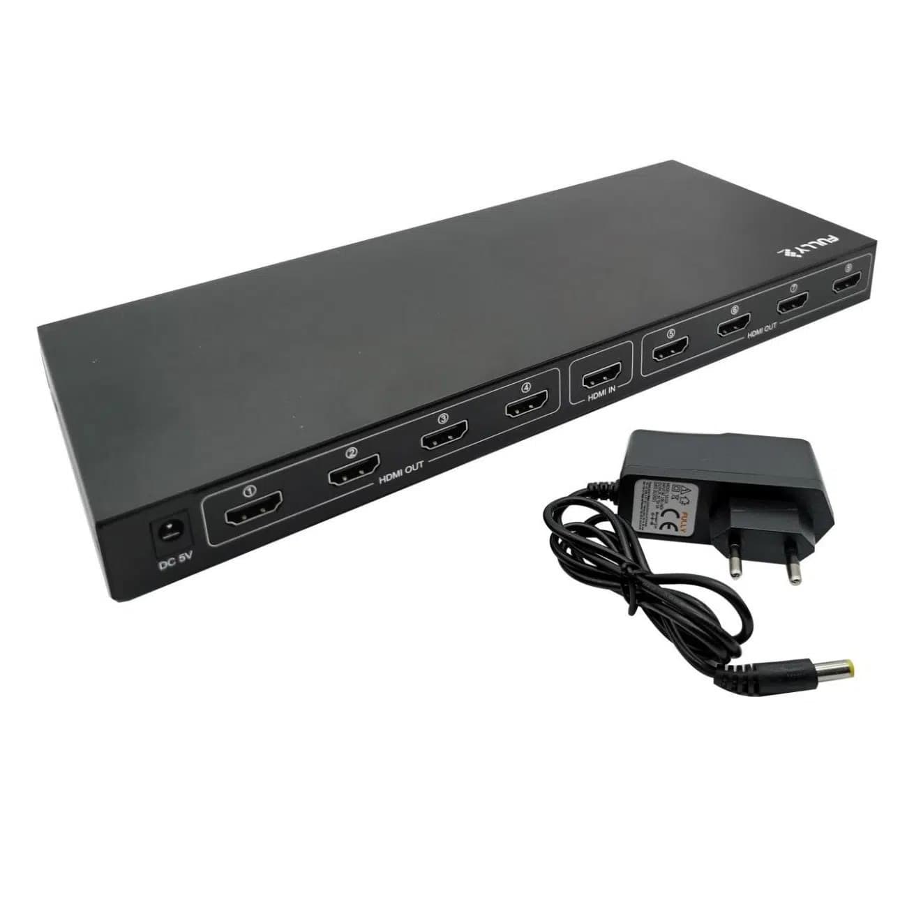 Fully G-538J 8 Port HDMI Splitter Dağıtıcı - Seyyar Elektronik