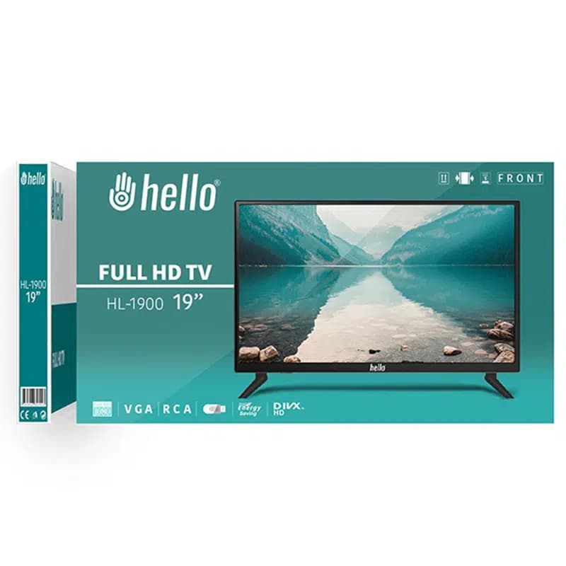 Hello HL-1900 19'' Vga-HDMI-Rca Araç Monitörü - küçük görsel 3