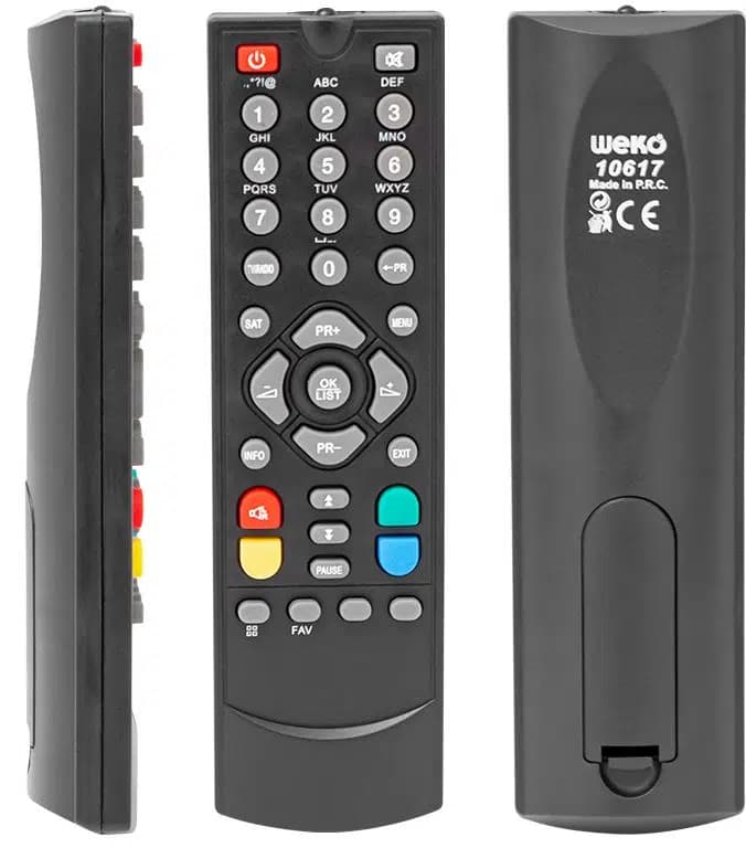 Nextstar 5000 Plus - Kanky SD / Mersat Easy - Active FTA / Jake Mini SD Uydu Alıcı Kumandası - Seyyar Elektronik