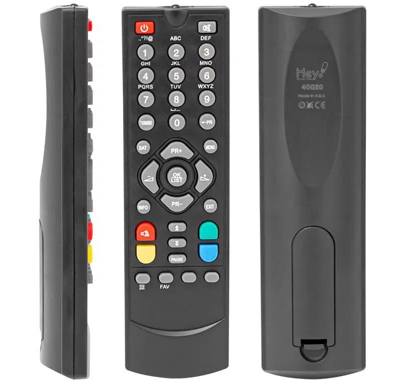 Nextstar 5000 Plus - Kanky SD / Mersat Easy - Active FTA / Jake Mini SD Uydu Alıcı Kumandası - küçük görsel 2