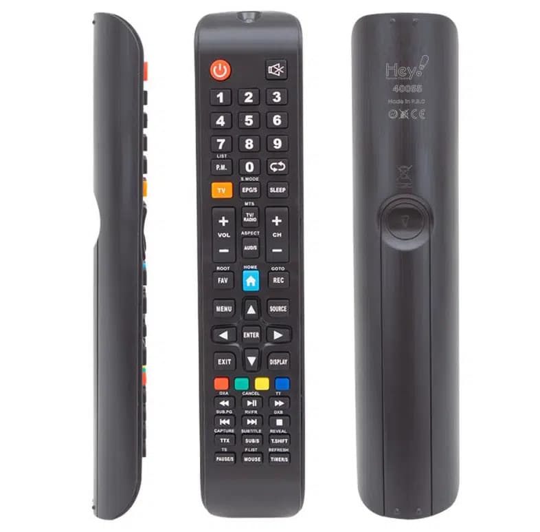 Hey Skytech Sarı TV Tuşlu Smart Lcd Led TV Kumanda - küçük görsel 2