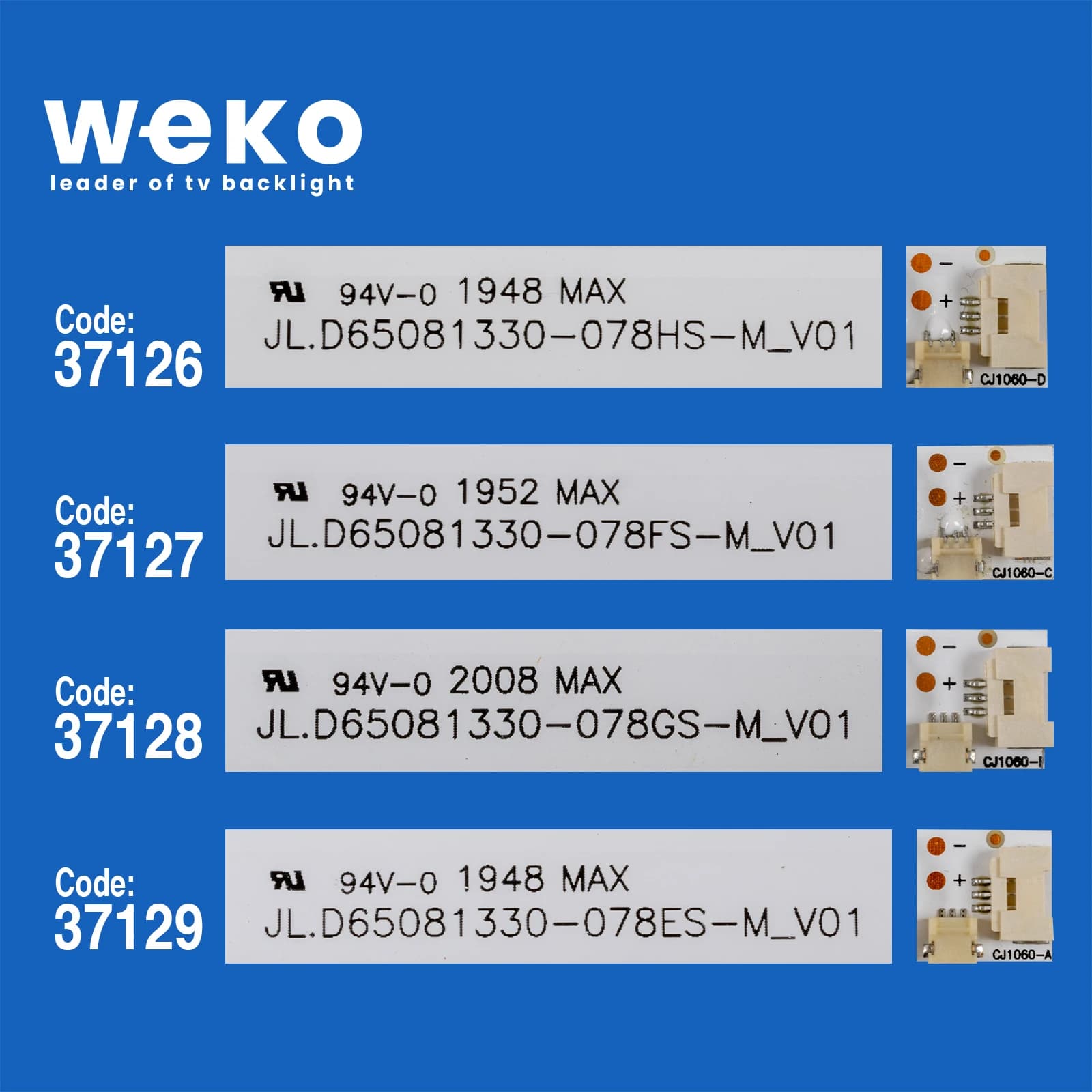 Hitachi 65HT8060UD 65'' 10 Adet Tv Led Bar (Seri 1) - küçük görsel 2