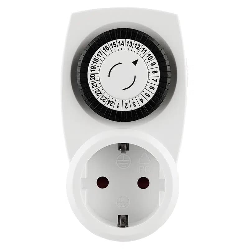 Horoz Timer-1 3500W Mekanik Günlük Zaman Ayarlı Priz - küçük görsel 2