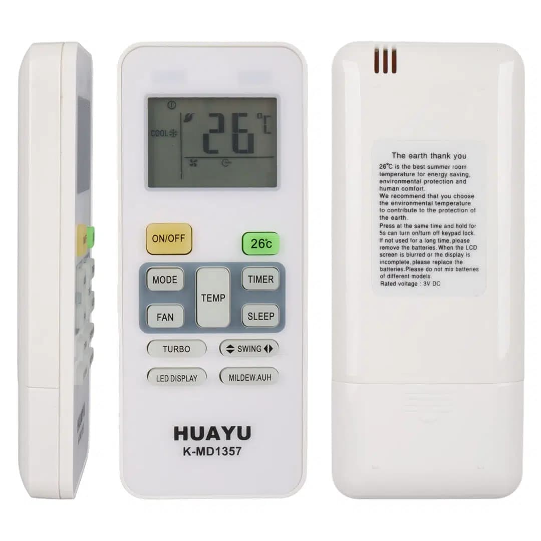 Huayu K-MD1357 Üniversal Midea Akıllı Klima Kumandası - Seyyar Elektronik
