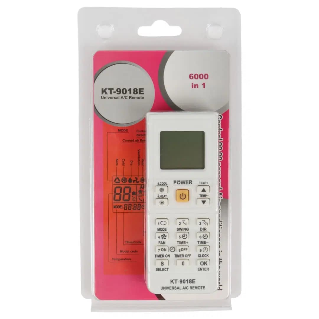 Huayu KT-9018E A/C Universal Klima Akıllı Kumandası - Seyyar Elektronik