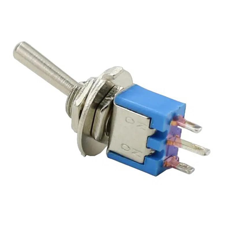 IC-137 On-Off  Ø5mm SMTS-102 3P Toggle Switch - küçük görsel 2