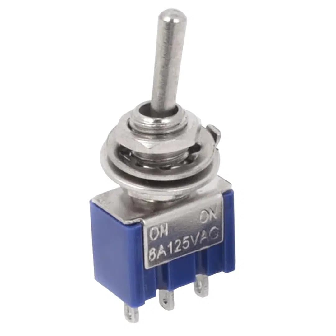 IC-139 On-On Ø6Mm Toggle Switch MTS-102 - Seyyar Elektronik