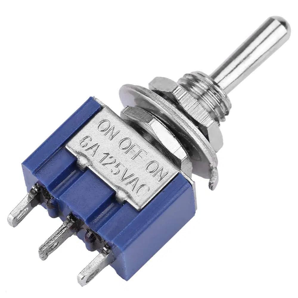 IC-140 On-Off-OnØ6mm MTS-103 3P Toggle Switch - Seyyar Elektronik