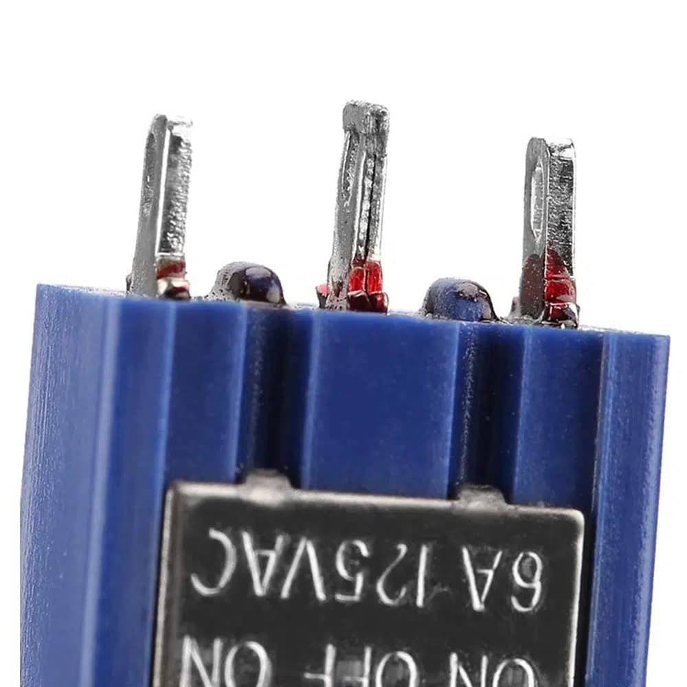 IC-140 On-Off-OnØ6mm MTS-103 3P Toggle Switch - küçük görsel 4