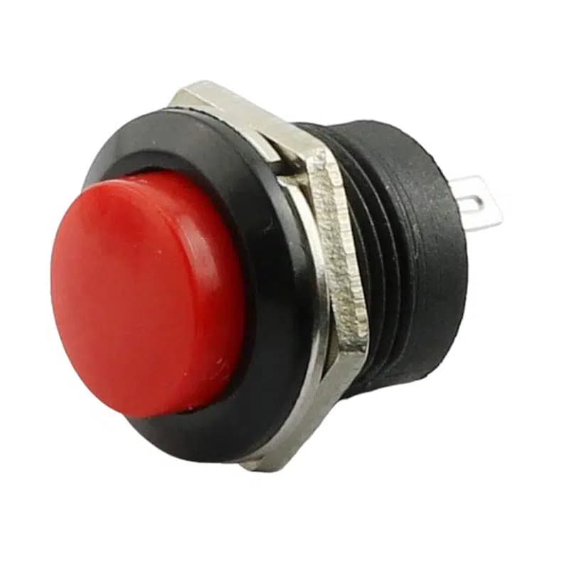 IC-180A Yuvarlak Ø16Mm Push Buton R13-507 - Seyyar Elektronik