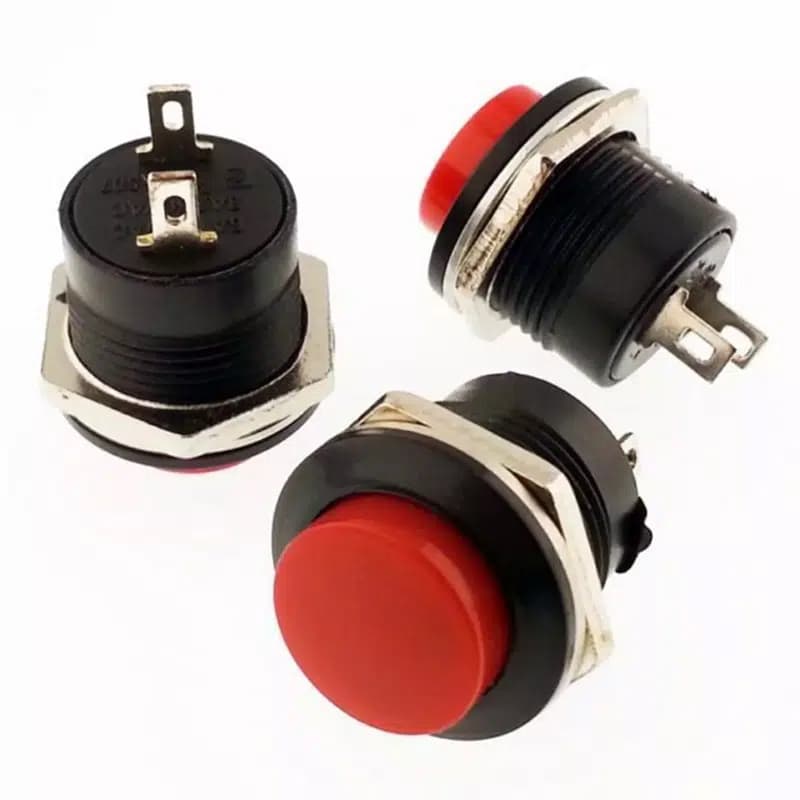 IC-180A Yuvarlak Ø16Mm Push Buton R13-507 - küçük görsel 3