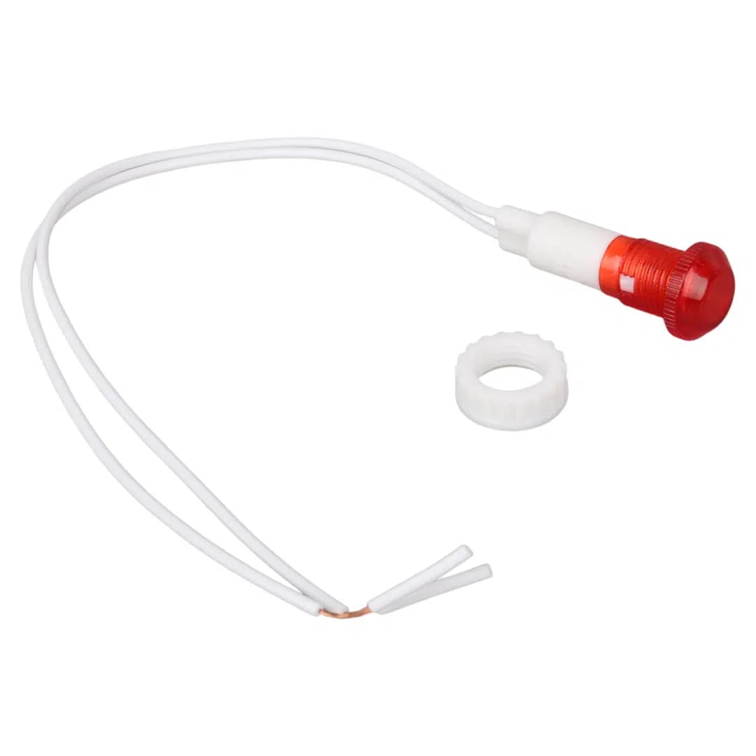 IC-227 Kablolu Sinyal Lambası Plastik 10 Mm (XD10-6W) - küçük görsel 2