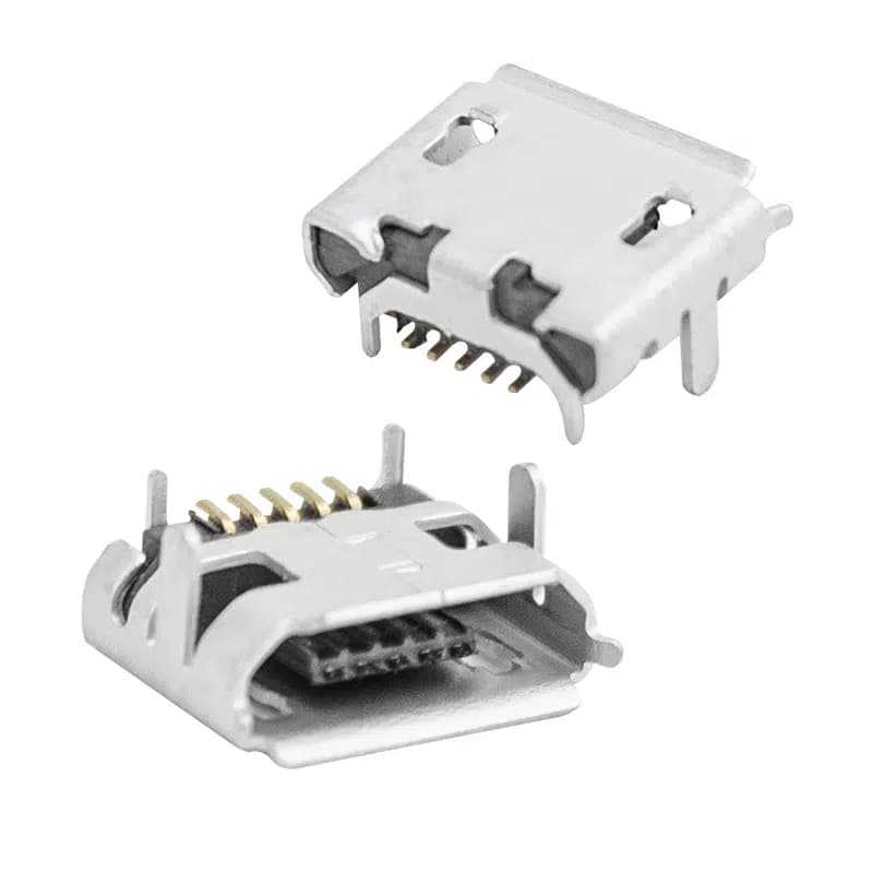 IC-266A-1 Micro USB 4 Şaseli Pinli - Seyyar Elektronik
