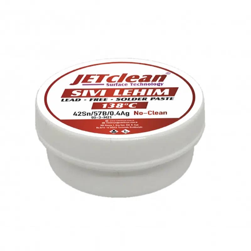 Jetclean 50 Gr 138c Krem Lehim - Seyyar Elektronik