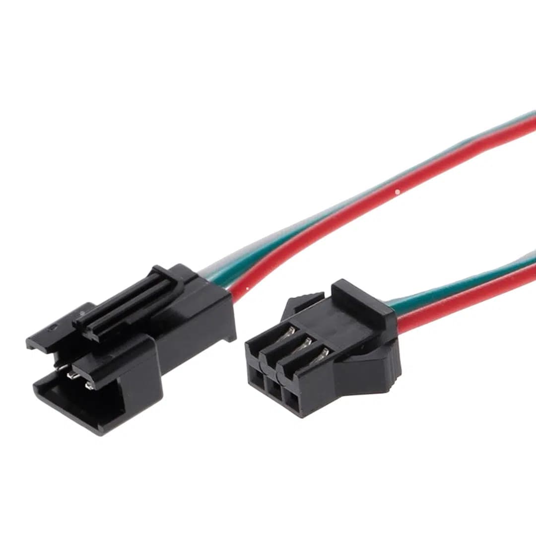 Jst Sm 3 Pin Kablolu Soket Konnektor Takım (IC-261J-3) - Seyyar Elektronik