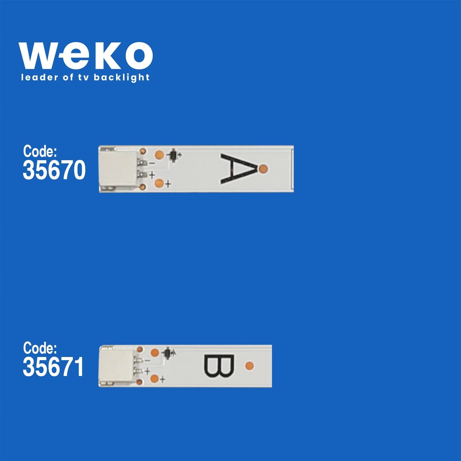 Jvc LT-55VU53T 55'' inç 7 Adet Tv Led Bar (Seri 3) - küçük görsel 3