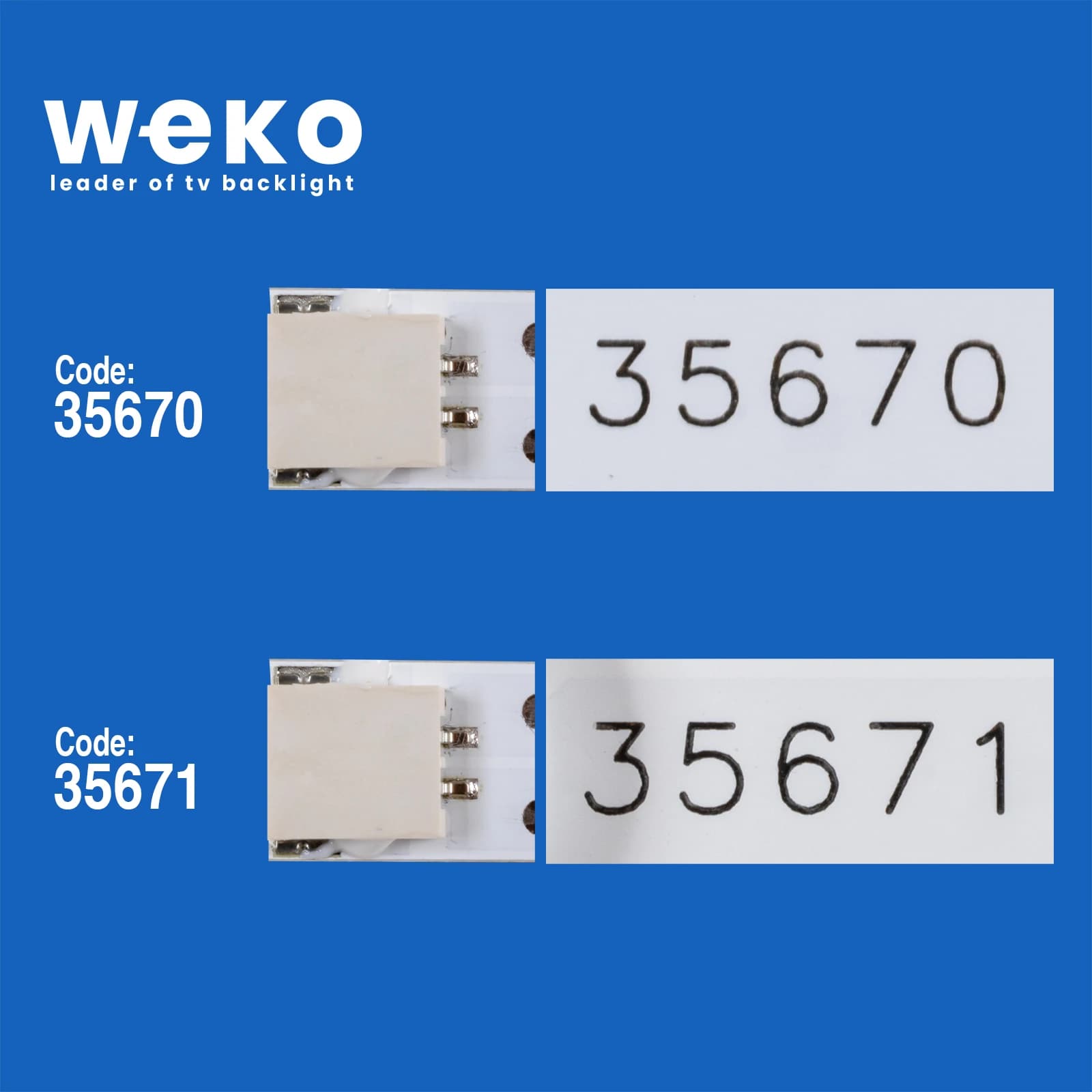 Jvc LT-55VU73T 55'' inç 7 Adet Tv Led Bar (Seri 3) - küçük görsel 2