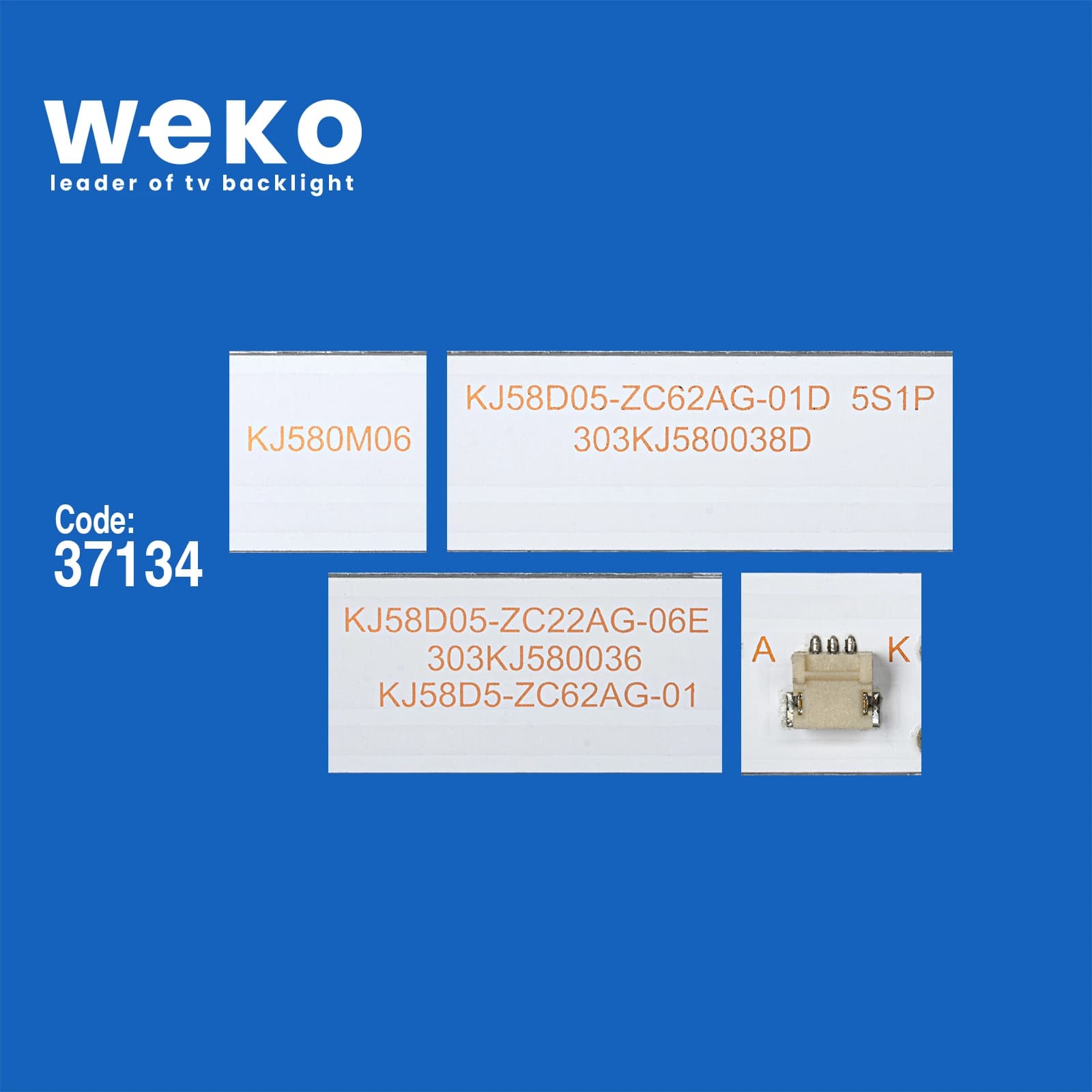 Jvc LT-58N790A 58'' 10 Adet Tv Led Bar - küçük görsel 2