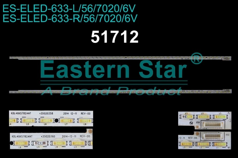 Konka LED50R6680AU 50'' 2 Adet Tv Led Bar - küçük görsel 2